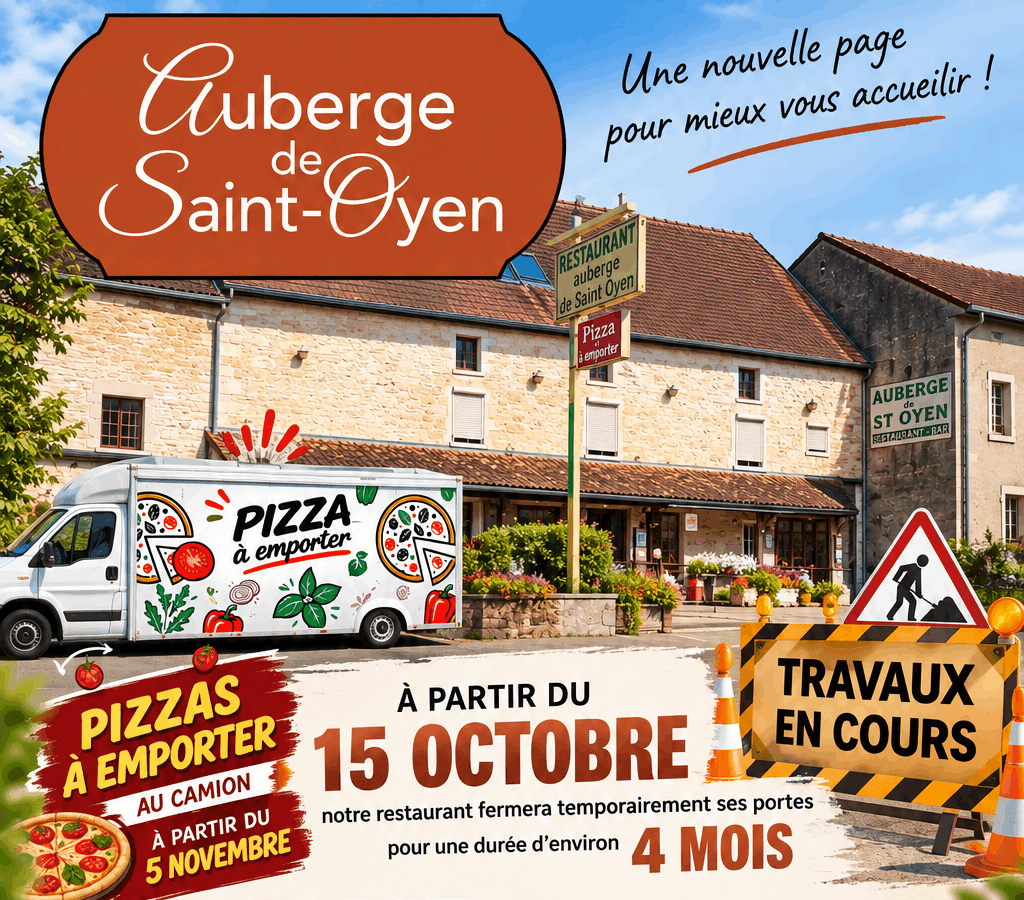 Travaux et pizzas à Saint-Oyen
